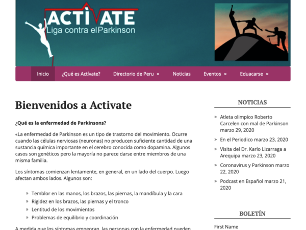 Nuevo sitio web en español                        New website in Spanish.